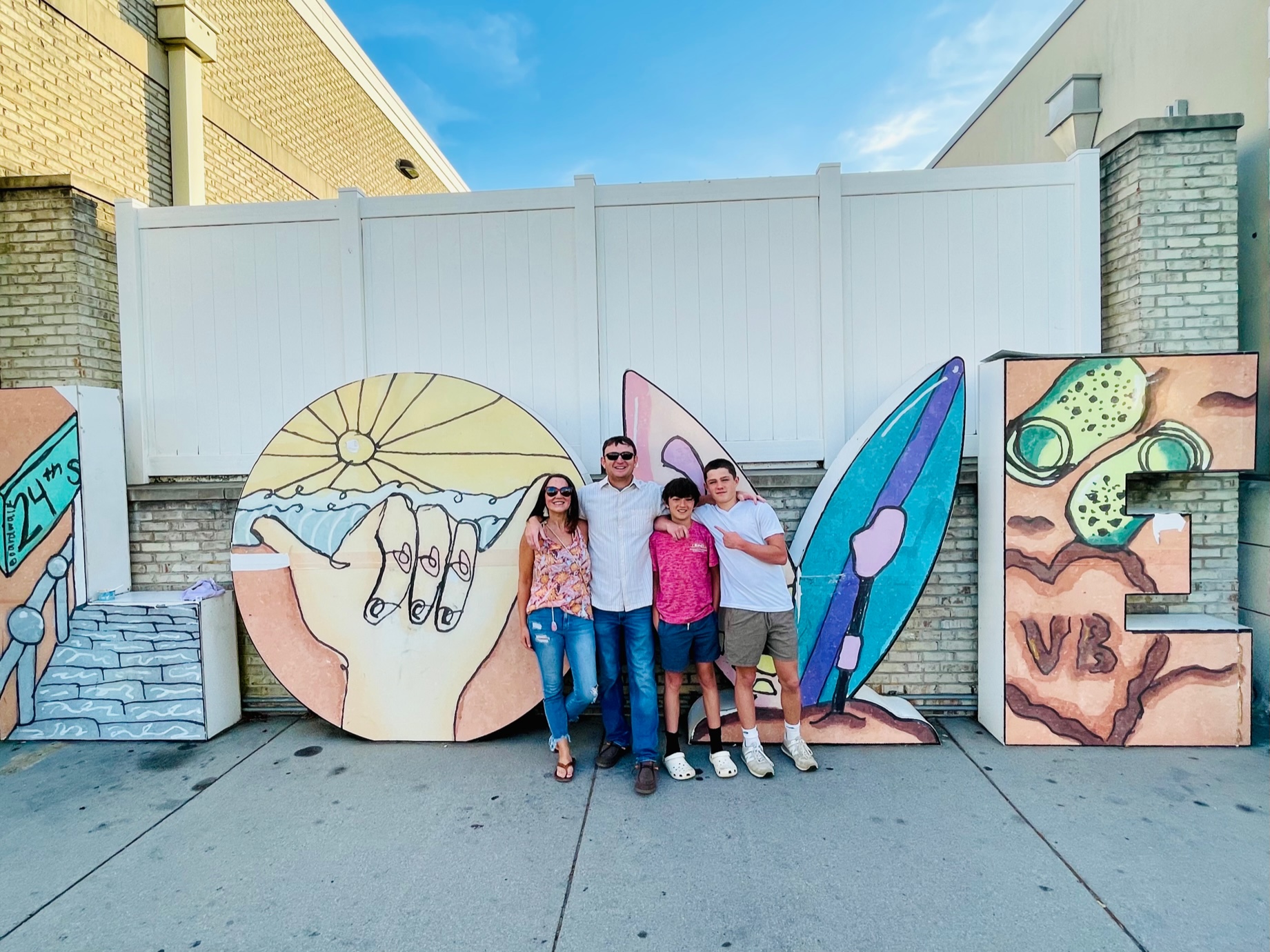 VA Beach (prt 1): Sky above, sand below, LOVE within